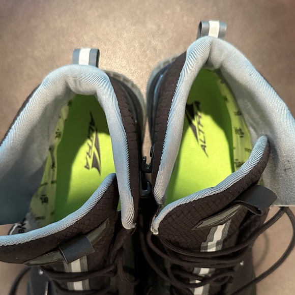 Altra Black and Gray Lace Up Boots - Picture 2 of 9